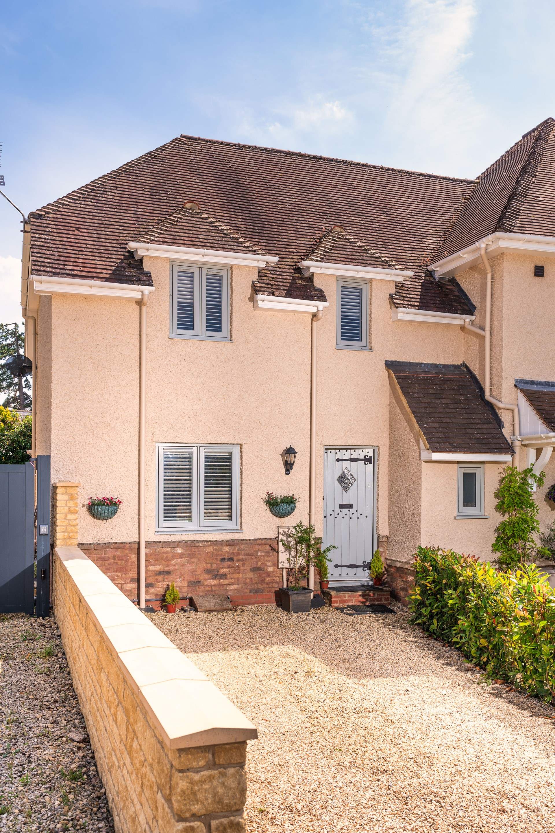 The cottage has private parking, a rare luxury in this sought-after Cotswold village.