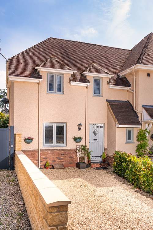 The cottage has private parking, a rare luxury in this sought-after Cotswold village.