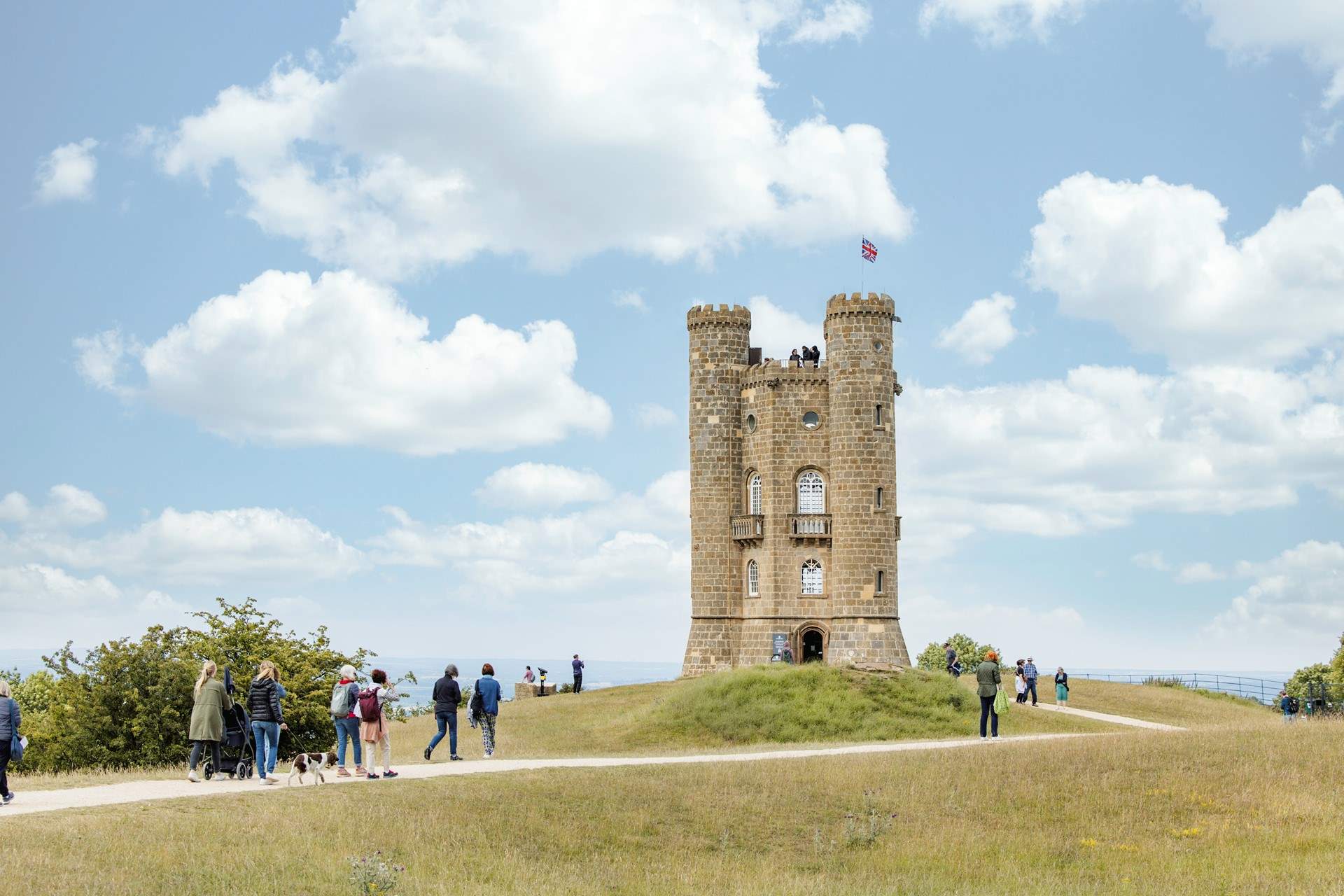 A must see is the famous Broadway Tower.