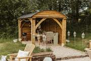 We love the al fresco dining area.