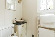 The en suite shower-room is just the spot for refreshing after a day of adventures.