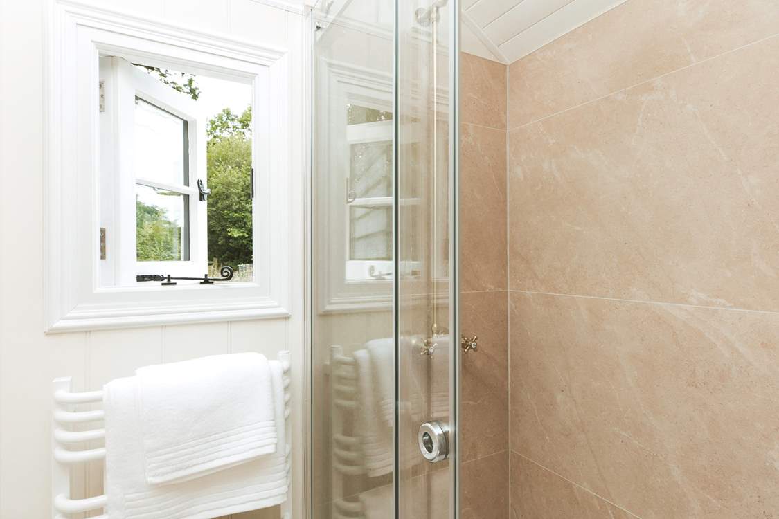 The gorgeous interiors flow effortlessly into this room.