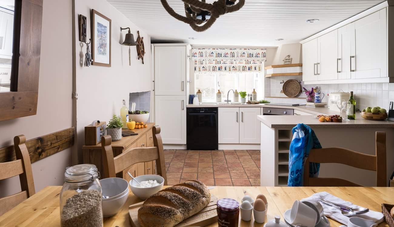 Make plans over breakfast for the day's adventures.