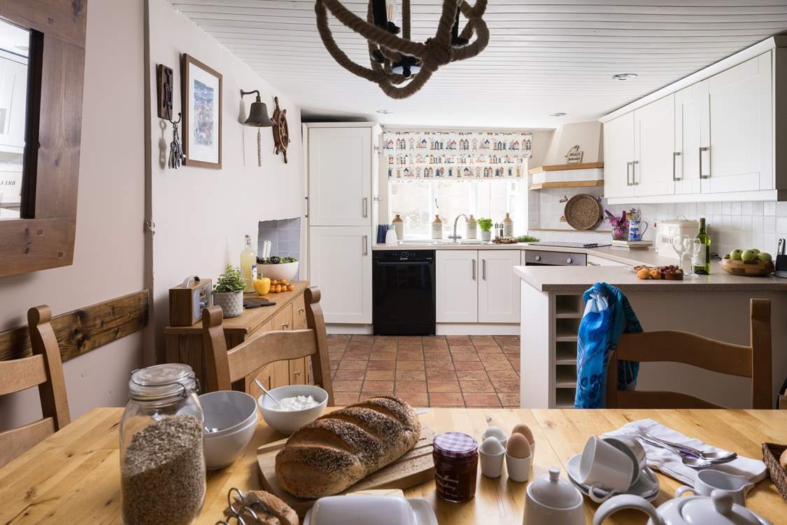 Make plans over breakfast for the day's adventures.
