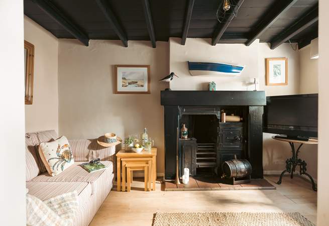 Sit quietly in the snug, a great place to chill out.