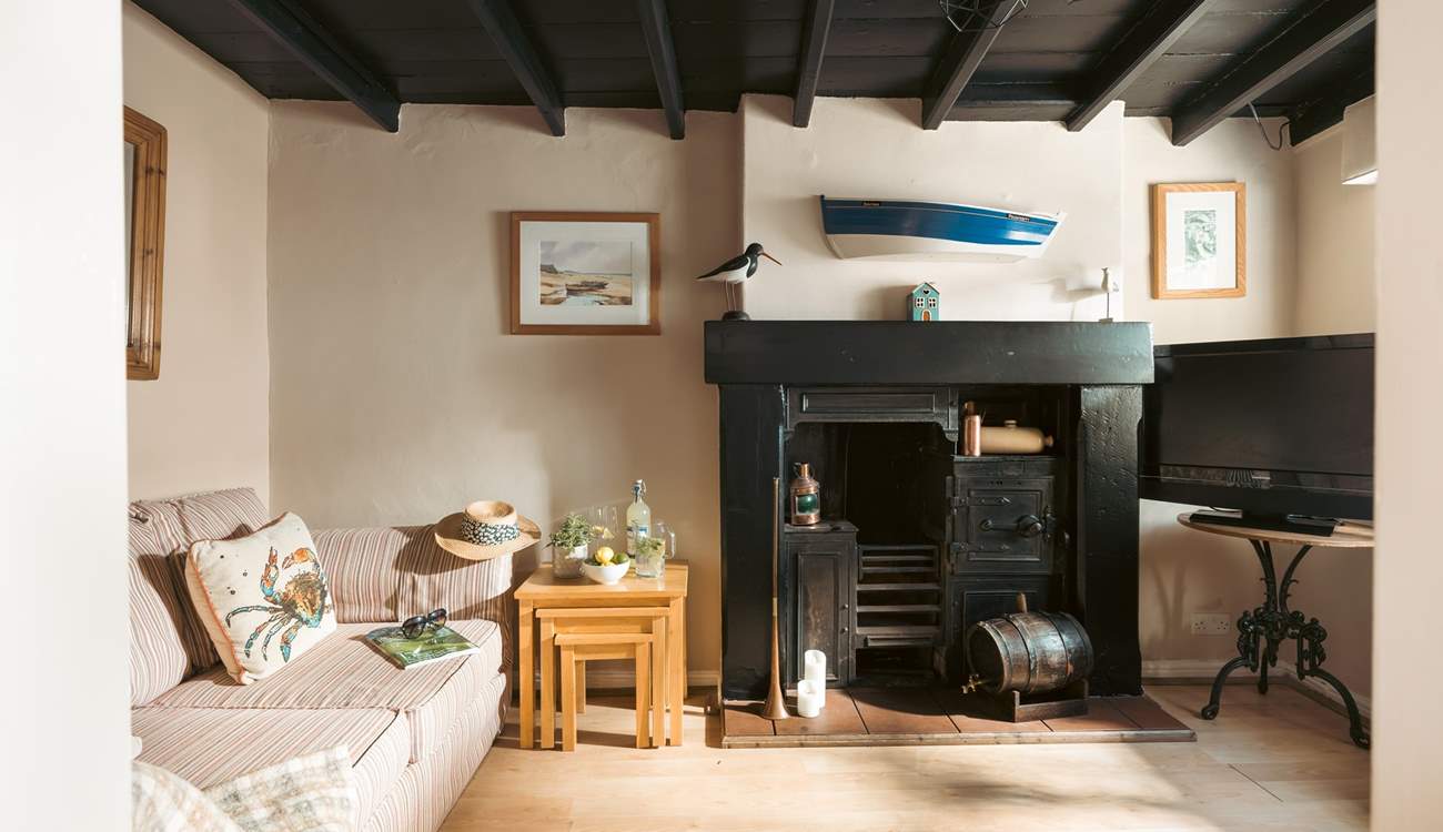 Sit quietly in the snug, a great place to chill out.