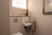 A convenient downstairs WC.