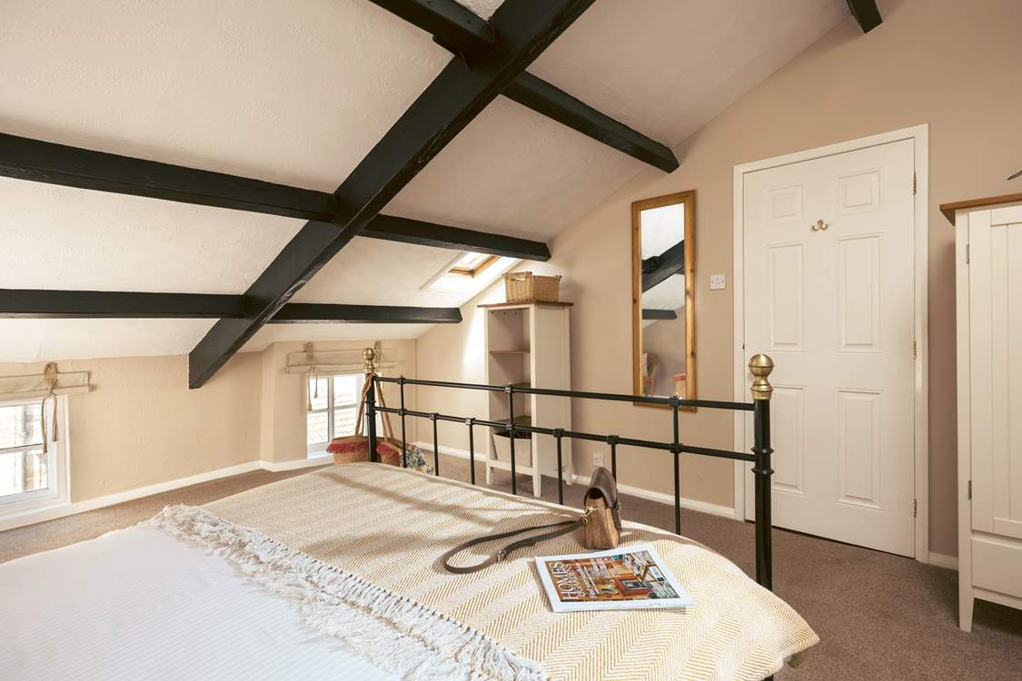 Watch the beams when you are looking out of the window.