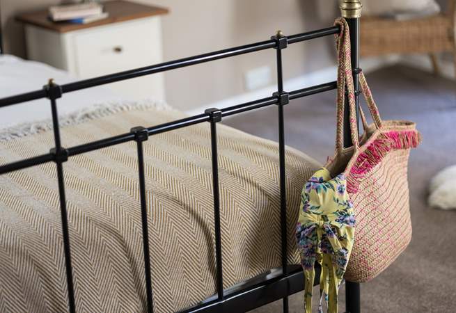 Getting ready for a swim in the sea.