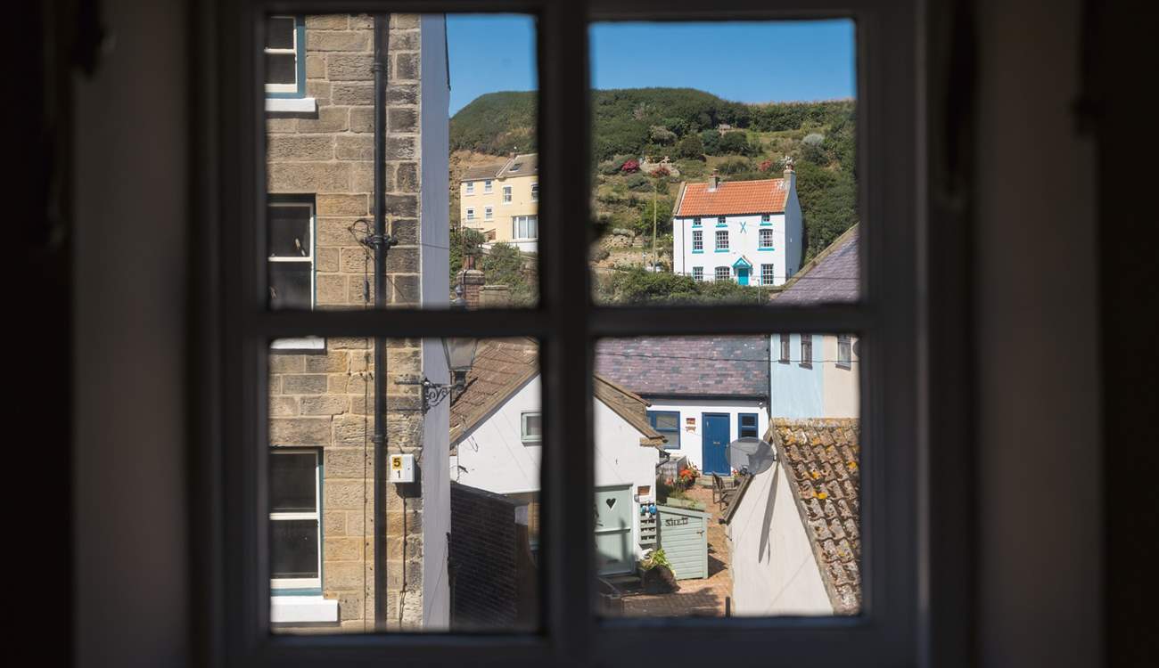 The view across the beck.
