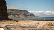 The magnificent cliffs of the east coast.