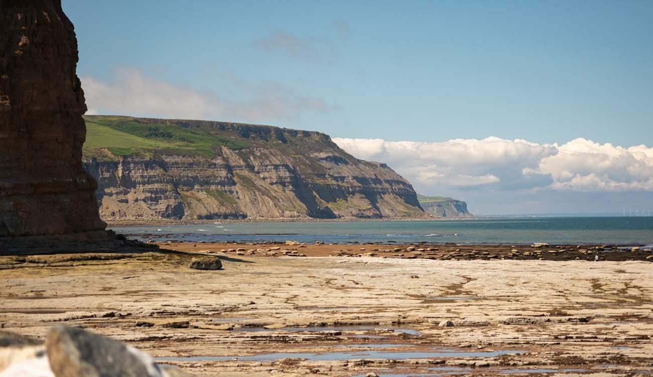 The magnificent cliffs of the east coast.