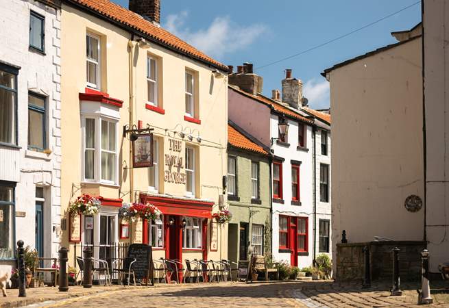 Treat yourself to a meal out at the Royal George Inn.