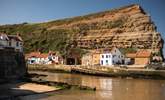 Across the beck to the lifeboat station. - Thumbnail Image