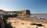 The gorgeous beach at Staithes. - Thumbnail Image