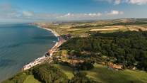 The Yorkshire coastline in all its glory.