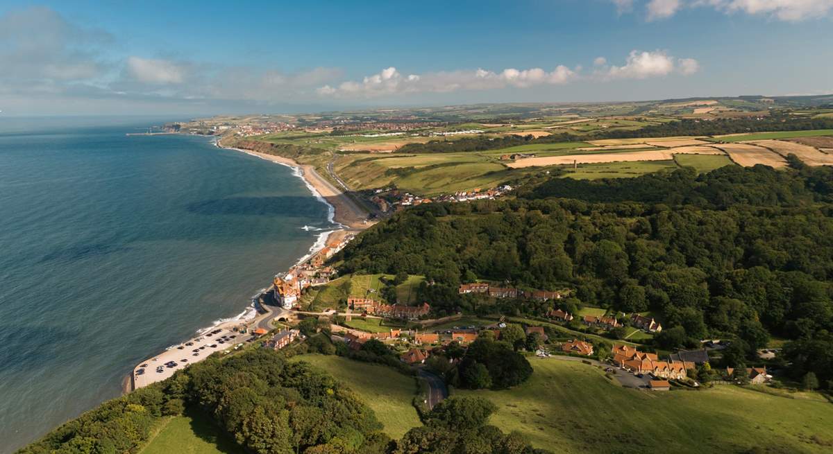 The Yorkshire coastline in all its glory.