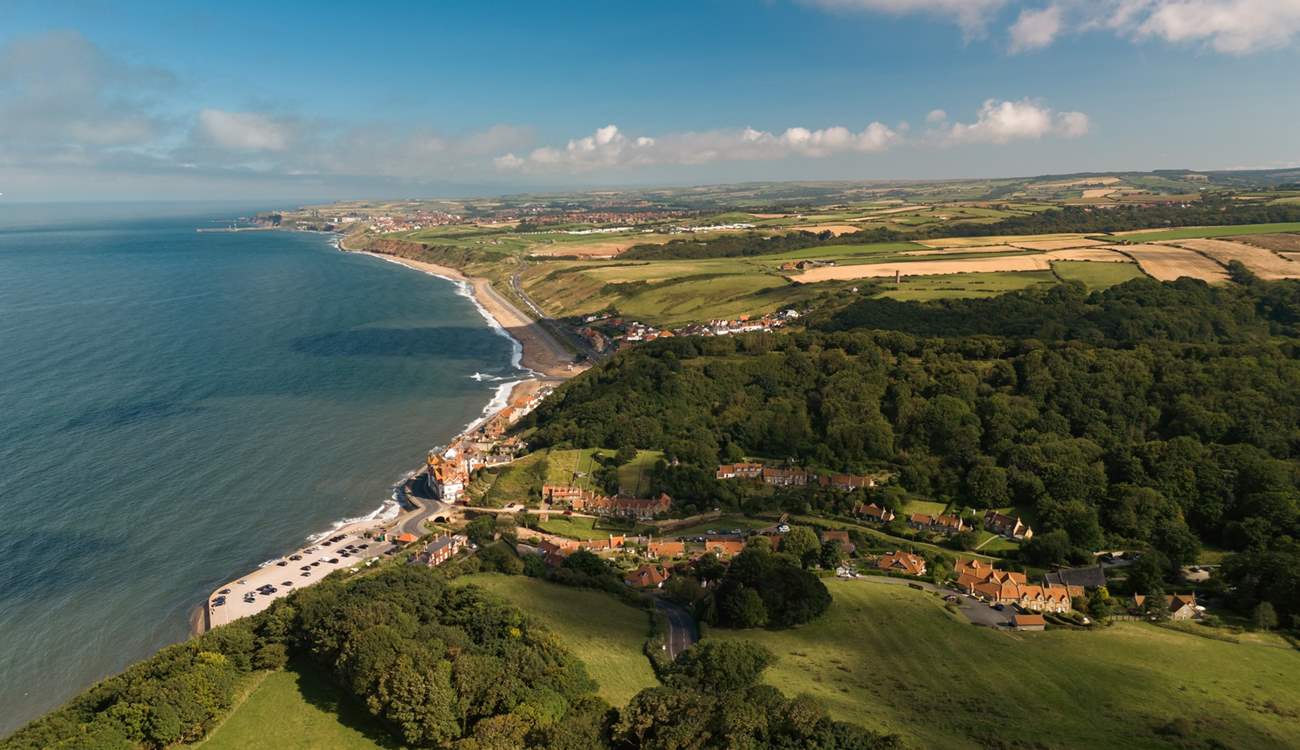 The Yorkshire coastline in all its glory.