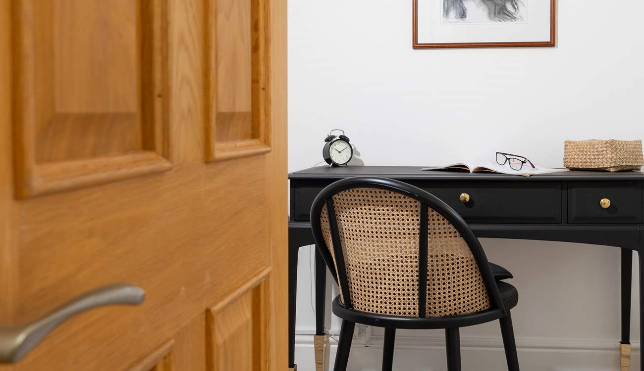 Head back out to the landing past the work station and climb the stairs to bedroom 3.