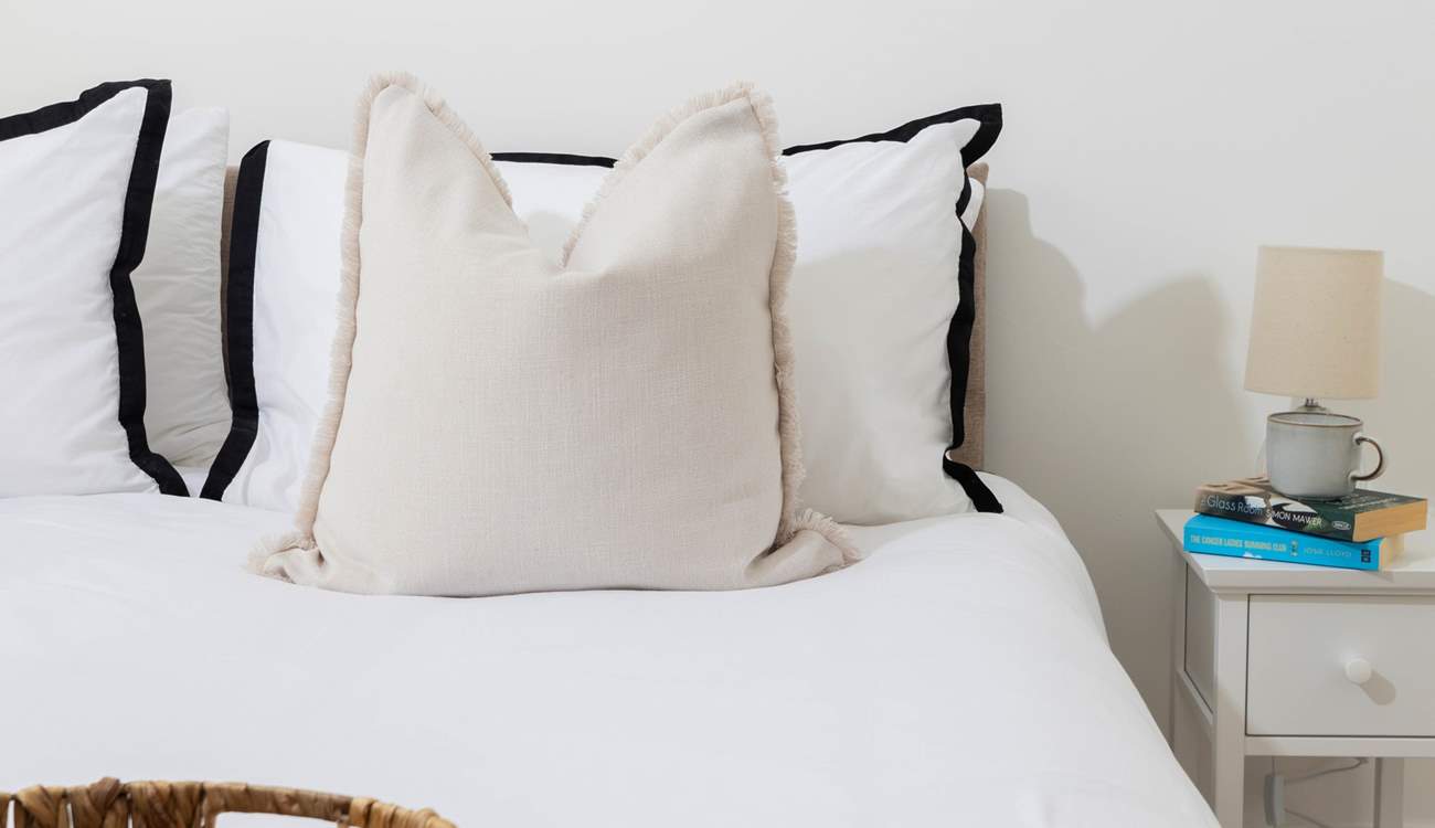 Understated elegance is a running theme throughout this house.