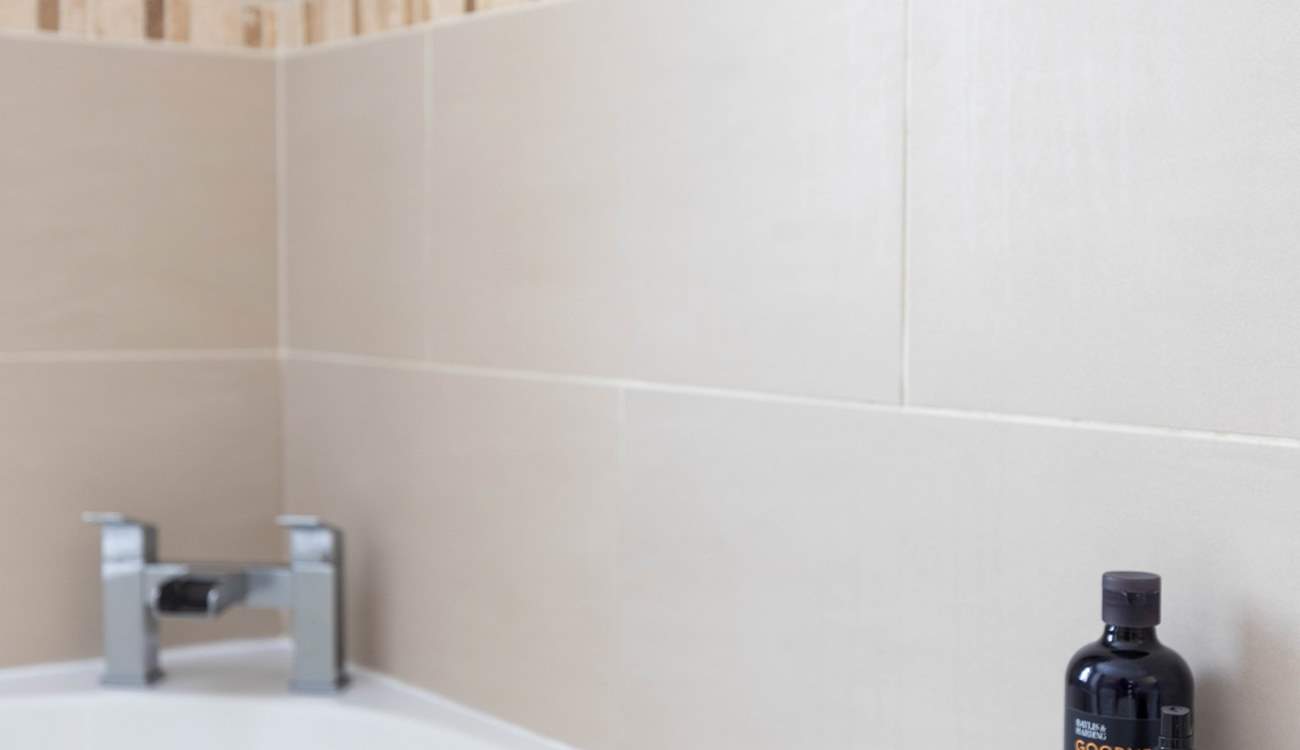 Time to relax into a bubble bath.