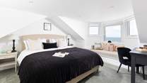 A touch of elegance with a view to escape into can be found in bedroom 3.