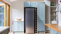 From the dining-area head to the kitchen and out to the lower courtyard. 