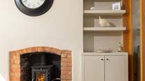 On those chillier days stock the fire and enjoy the warmth and crackle in the background. 