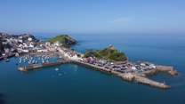Beautiful Ilfracombe from the harbour, hidden beaches and miles and miles of coastal walks. 