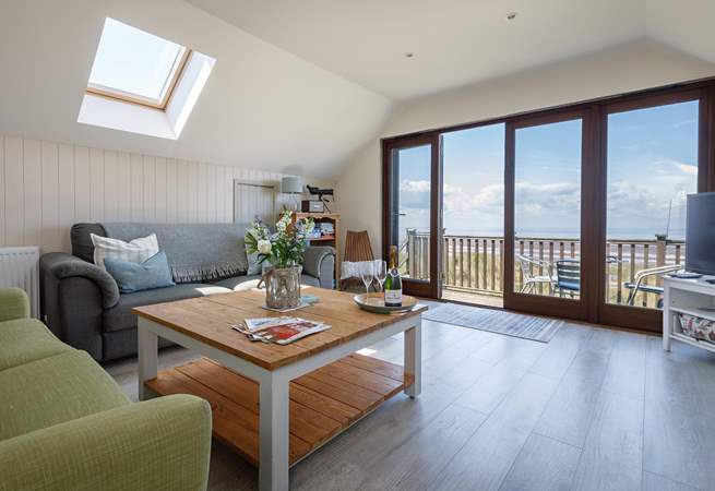 Be amazed by the sea views from the first floor sitting-room.