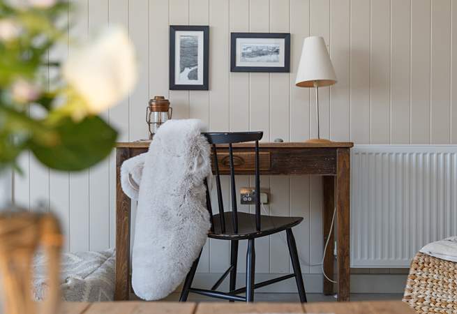 An ideal spot for 'working from home'.