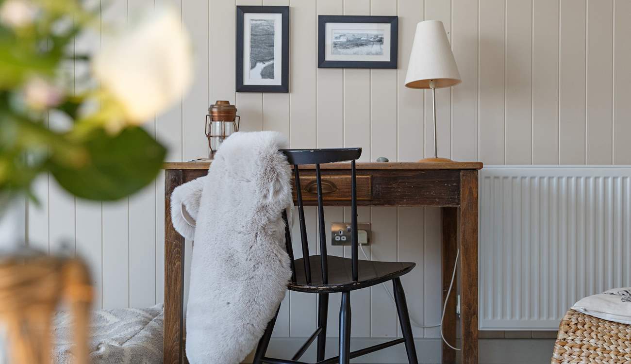 An ideal spot for 'working from home'.