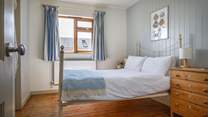 The ground floor double bedroom.