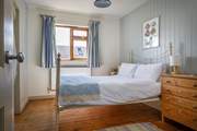 The ground floor double bedroom.
