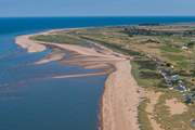 Enjoy a scenic walk to the stunning sandy beaches of Old Hunstanton