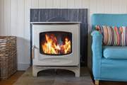 Warm your toes on cooler evenings.