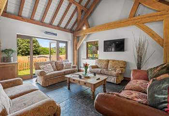 Whilst chef is working his/her magic, the rest of the party can be close by.