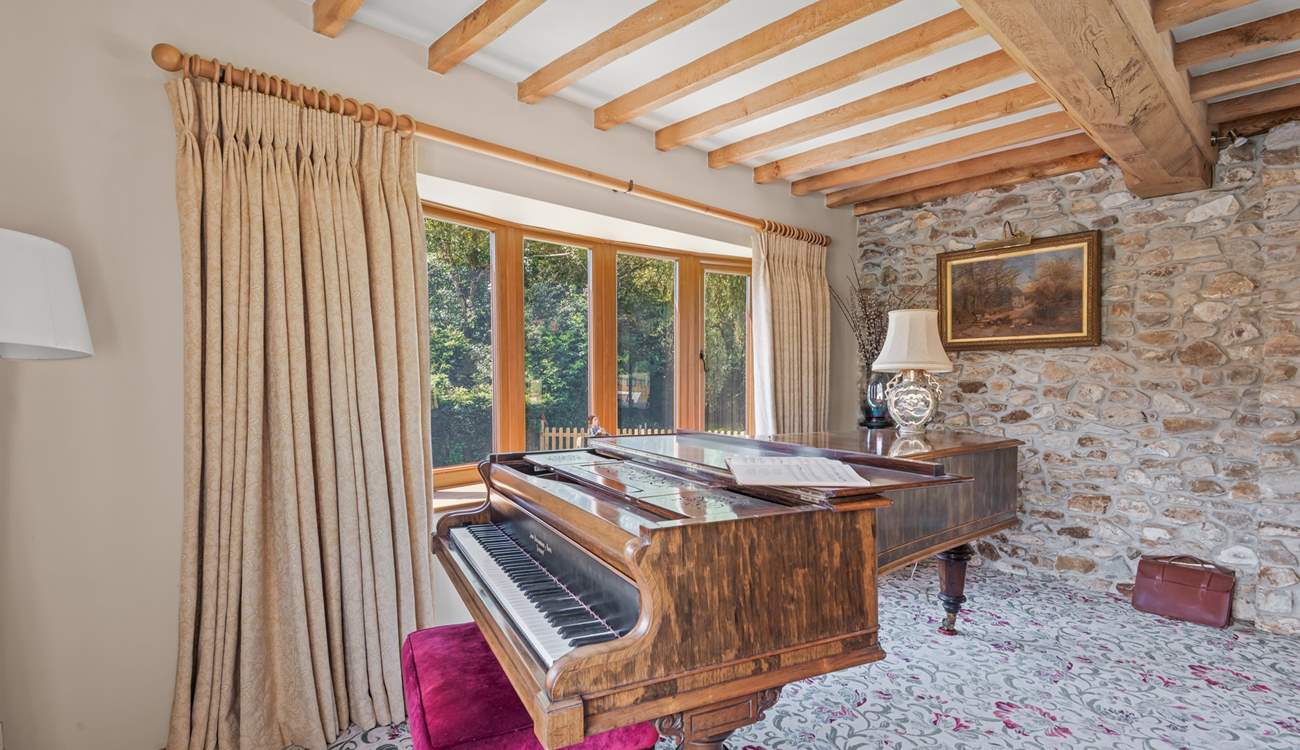 What a treat for the piano players of the party.