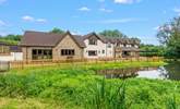 Looking back at Lexhayne Mill from the paddock opposite. - Thumbnail Image