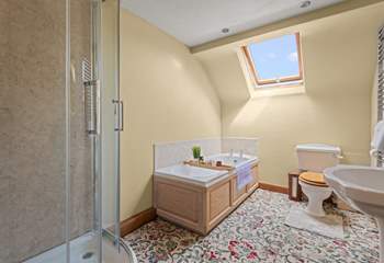 The family bathroom.