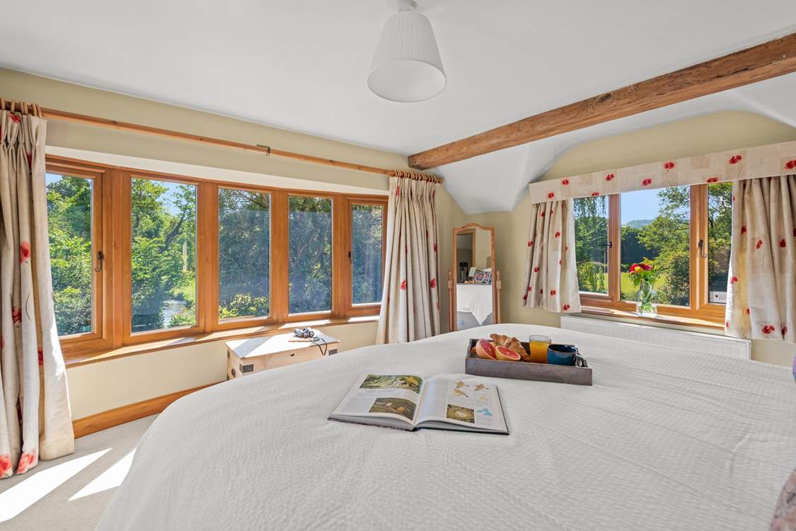 Stunning views can enjoyed from every window from bedroom 1.