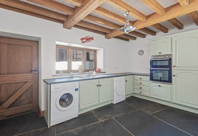 The utility-room is located neatly off the kitchen and provides even more space and utilities to aid chef. This really is the perfect house for hosting that special meal.