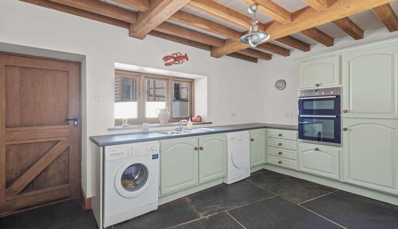 The utility-room is located neatly off the kitchen and provides even more space and utilities to aid chef. This really is the perfect house for hosting that special meal.