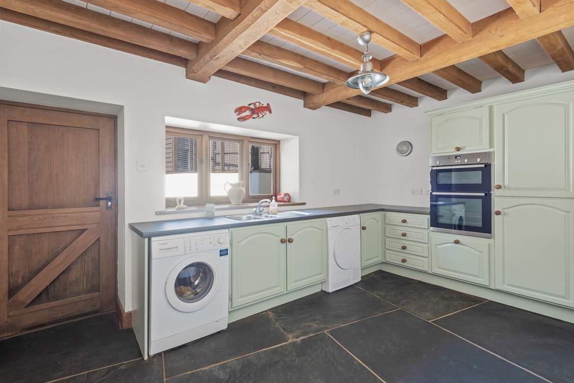 The utility-room is located neatly off the kitchen and provides even more space and utilities to aid chef. This really is the perfect house for hosting that special meal.