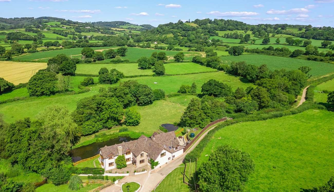 Lexhayne Mill is set in a spot which is second to none.