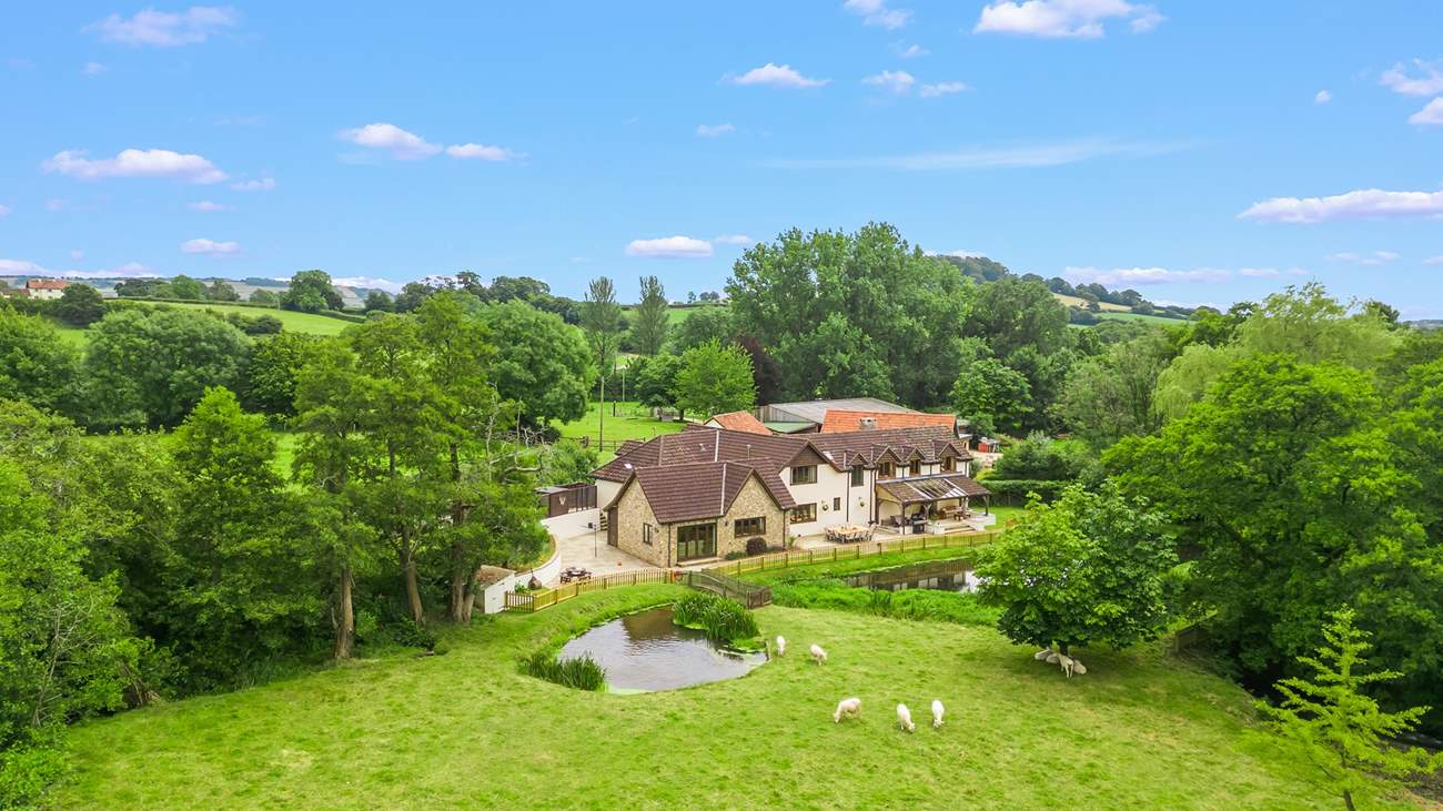 Lexhayne Mill is set in the most picture perfect spot.