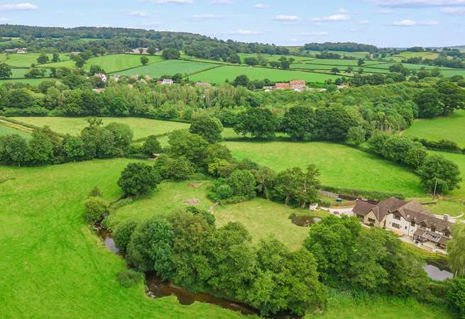 Unspoilt countryside as far as the eye can see. Simply stunning.