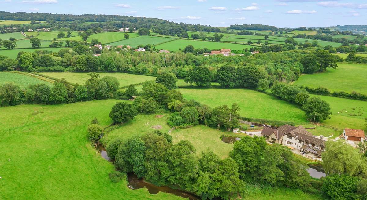 Unspoilt countryside as far as the eye can see. Simply stunning.