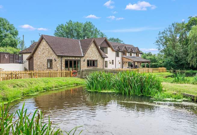 Welcome to the stunning grounds of Lexhayne Mill. What a magical location!