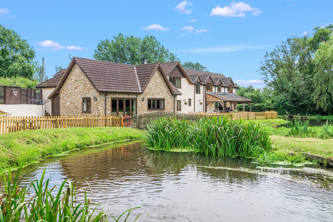 Welcome to the stunning grounds of Lexhayne Mill. What a magical location!